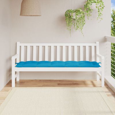 vidaXL Podložka na záhradnú lavičku 180x50x7 cm, oxfordská látka