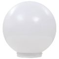 vidaXL Vonkajšie solárne lampy 2 ks 40 cm LED guľové RGB