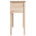 vidaXL Konzolový stolík 70x35x75 cm masívne borovicové drevo