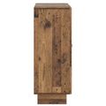 vidaXL Servírovacia skriňa so zásuvkou Staré drevo 66 x 34,5 x 90 cm