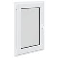 vidaXL Otočné a sklopné okno do suterénu RISOR 60 x 80 cm PVC a sklo