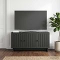 vidaXL TV skrinka 99 x 34,5 x 50 cm Čierna Kompozitné drevo