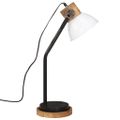 vidaXL Stolová lampa 25 W biela 18x18x60 cm E27