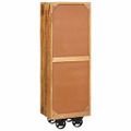 vidaXL Highboard so zásuvkou Hnedá 40 x 30 x 120,5 cm mangový masív