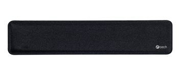 Podpera zápästia ku klávesnici C-TECH KPG-01, pamäťová pena, čierna, 450x93x25mm