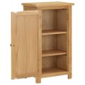 vidaXL Skrinka 45x32x85 cm dubový masív