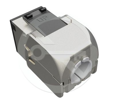 Samorezný keystone Solarix CAT5E STP SXKJ-5E-STP-RAL-SA, RAL FIT moduly, GROUND LOCK Samořezný keystone Solarix CAT5E STP SXKJ-5E-STP-RAL-SA, RAL FIT moduly, GROUND LOCK