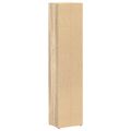 vidaXL Skrinky na CD 2 ks, dub sonoma 21x16x93,5 cm, kompozitné drevo