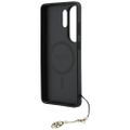 Puzdro Guess 4G Classic Logo Charm MagSafe pre Samsung Galaxy S26 Ultra hnedé