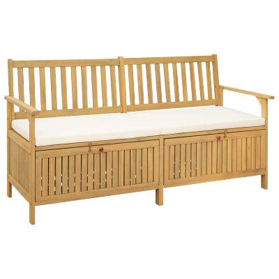 vidaXL Úložná lavička 2 -Seater 170 x 63 x 84 cm Obdĺžnikový