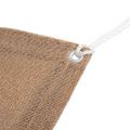 vidaXL Koberec do stanu 400x400 cm sivohnedý