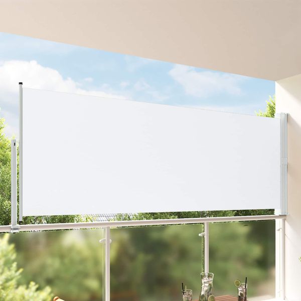 vidaXL Bočný markíz 160 x 300 cm 100% polyester, železo, oceľ