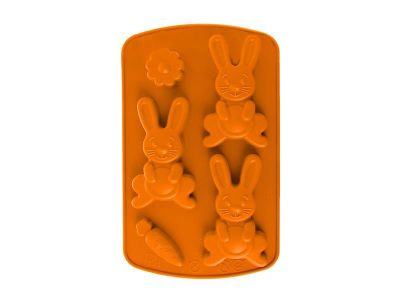 Forma na pečenie zajačikov ORION 21x13,5x1,5cm Orange
