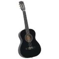 vidaXL Klasická gitara pre začiatočníkov a deti čierna 3/4 39"