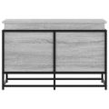 vidaXL Úložný box s vekom sivá sonoma 80x40x51,5 cm kompozitné drevo