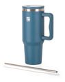 Termohrnček G21 FlowCup 1200 ml - grafitovo modrý
