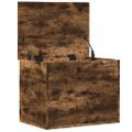 vidaXL Úložný box dymový dub 60x42x46 cm kompozitné drevo