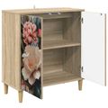 vidaXL Servírovacia skriňa BORNE Sonoma 69 x 33 x 75 cm
