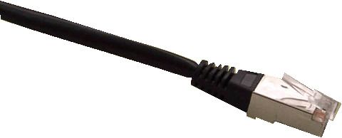 Patch cord FTP cat5e 1,5M čierny