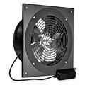 Ventilátor VENTS OV1 150 priemyselný, štvorcový (250x250mm), čierny