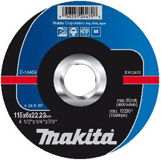 Makita brúsny kotúč na kov 115 x 6 mm