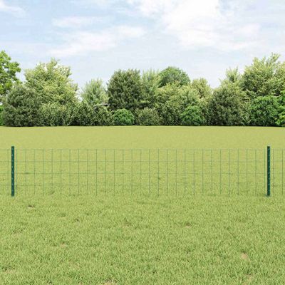 vidaXL Zvarený drôtený plot 10 x 0,4 m (Š x V) PVC potiahnutá oceľ