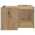 vidaXL Konferenčný stolík Dub artisan 50,5 x 50 x 33 cm