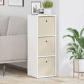 vidaXL Servírovacia skriňa so zásuvkou Biela 30,5 x 27 x 84,5 cm