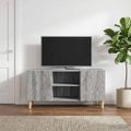 vidaXL TV skrinka 102 x 34,5 x 50 cm Sivý Sonoma Kompozitné drevo