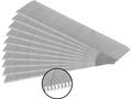 Ulamovacie britky so zúbkovaným ostrím, 18 mm, 10 ks, SK5 EXTOL-PREMIUM