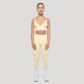 Dámske Legíny Luma Butter Yellow - GymBeam, veľkosť L