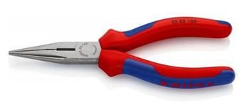 Knipex, 25 02 160, Polokulaté klepúšky s brity (Klepúšky pre radiotechniku)