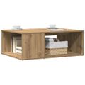 vidaXL Konferenčný stolík dub artisan 90x67x33 cm kompozitné drevo