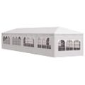 vidaXL Záhradný stan 3x12 m, biely