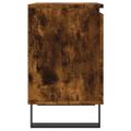 vidaXL Nočné skrinky 2 ks dymový dub 40x30x50 cm kompozitné drevo
