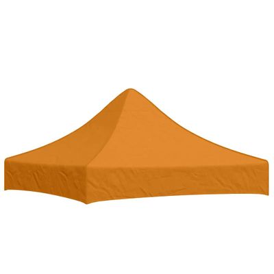 vidaXL Strecha na párty stan 2x2 m, oranžová 270 g/m²