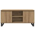 vidaXL TV skrinka 104 x 35 x 50 cm Remeselný dub Kompozitné drevo