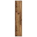 vidaXL Knižnica 5 úrovní 40 x 35 x 180 cm Kompozitné drevo Staré drevo