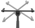 Neomounts CL35-440BL16L  Flat Screen Ceiling Mount (Height: 106-156 cm) Držák, VESA, stropní, pro LCD a TV, úhloprícka 37–70", nosnost 50kg, nastavení výšky 106–156cm, náklon 25°, otácení 360°, rotace