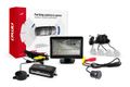Parkovací asistent TFT01 4,3" s kamerou HD-307-IR 4 senzory strieborné
