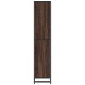 vidaXL Knižnica hnedý dub 60x35x170,5 cm kompozitné drevo