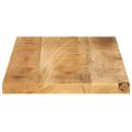 vidaXL Stolová doska 40x20x2,5 cm obdĺžniková, masívne drevo, surové mango