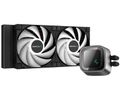 DEEPCOOL vodný chladič LS520 / 2x120 mm fan / ARGB / Intel i AMD Vodný chladic, pre CPU, pre Intel i AMD, 2x 120mm ARGB ventilátor, socket 2066, 2011-3, 2011, 1700, 1200, 115x, sTRX4, sTR4, AM5,
