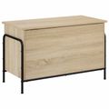 vidaXL Úložná krabica Dub sonoma 80 x 40 x 49,5 cm Kompozitné drevo