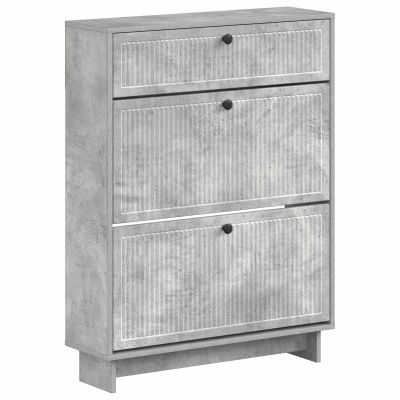 vidaXL Skriňa na topánky EDE 78 x 24 x 103 cm Kompozitné drevo