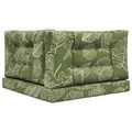 vidaXL Vankúš na vonkajšiu pohovku Polyester Design s listami