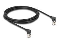 RJ45 Network Cable Cat.6A S/FTP Slim 90°