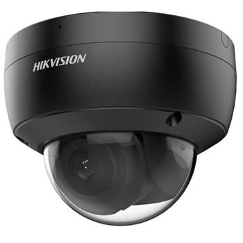 Hikvision 4MPix IP Dome kamera; IR 30 m, Audio, Alarm, IP67, IK10, čierna