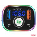 FM vysielač 1×USB-C microSD 12V 24V AMIO-04652