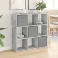 vidaXL Servírovacia skriňa Betónová šedá 102 x 31 x 99,5 cm